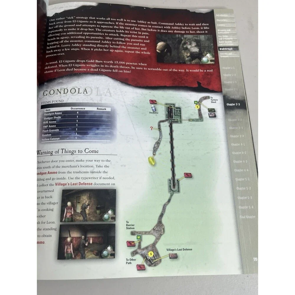 Resident Evil 4 Official Strategy Guide BradyGames 2005 Complete Poster Attached
